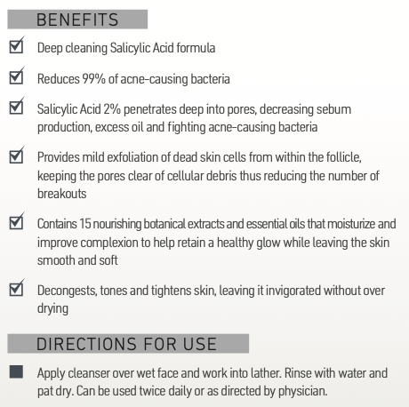 CLARIFY Acne Cleanser